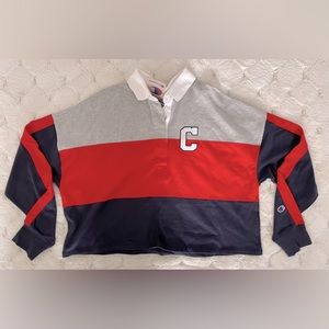 new with tags size xl champion cropped polo top